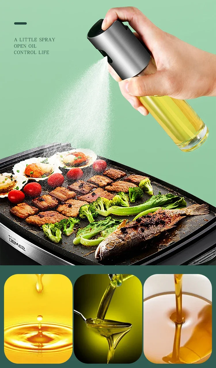 Botella pulverizadora de aceite