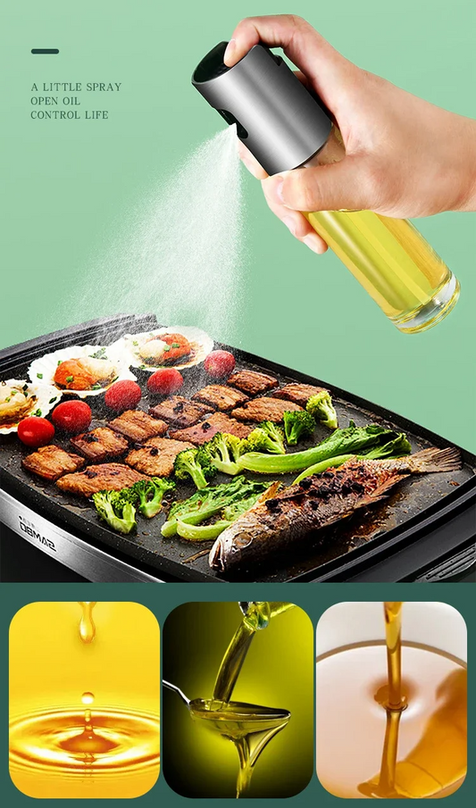 Botella pulverizadora de aceite